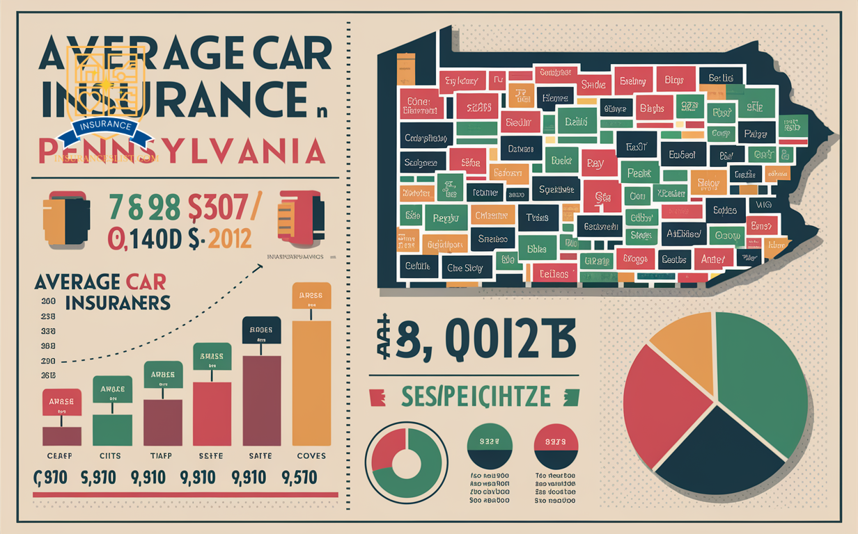 Average Car Insurance Costs in Pennsylvania